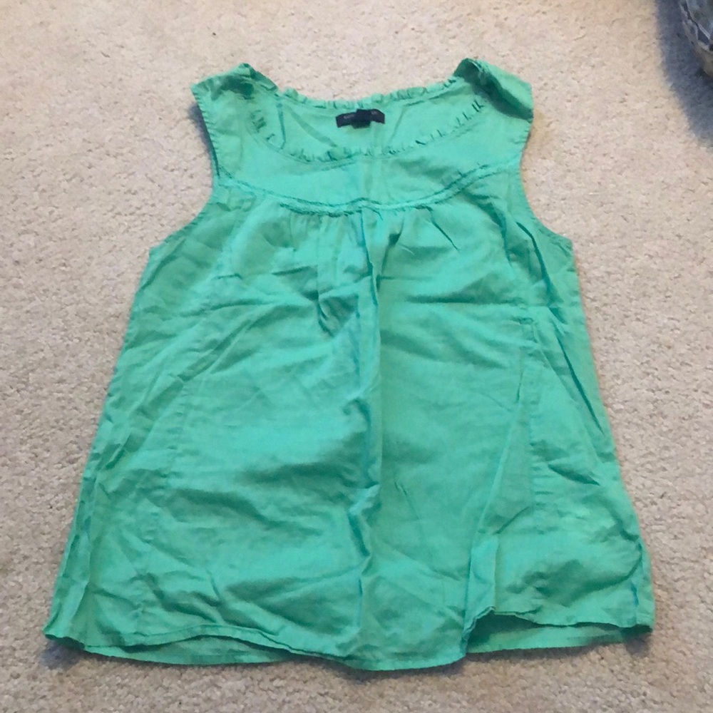 Mint green tank top
